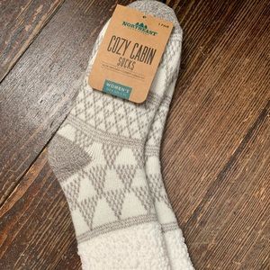 Northeast outfitters cozy cabin socks.